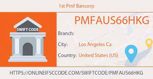 1ST PMF Bancorp Branch Code, BIC Code (Swift)