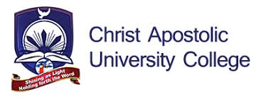 Christ Apostolic University College Admission Form
