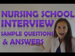 Nursing Training College Interview Questions and Answers