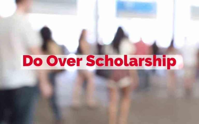 $1,500 Do-Over Scholarship