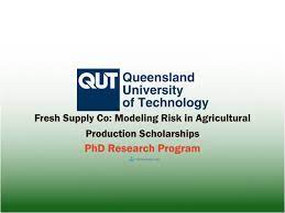 Fresh Supply Co: Modelling Risk In Agricultural Production PhD Scholarships, Australia