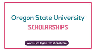 International Regional Scholarship Awards At Oregon State University