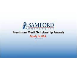 Samford University Freshman Merit Scholarship Awards, USA