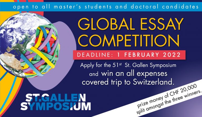 Masters and Doctoral Graduate Essay Competition
