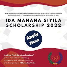 Ida Manana Siyila Scholarship