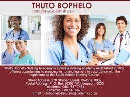Thuto Bophelo Nursing School Application Status