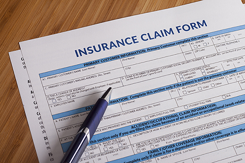 Insurance claim